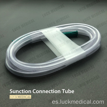 Tubo de conexión de succión externa de PVC médico desechable